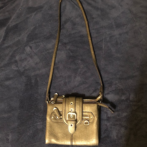 Aldo Black Crossbody Purse - Picture 3 of 7